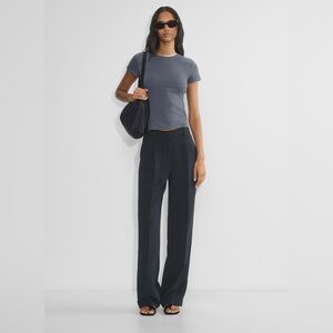 Aritzia Babaton Effortless Pants Dark Night Navy Size 4